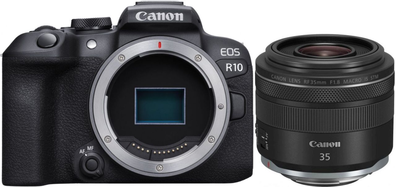 Canon EOS R10 + RF 35mm f/1.8 IS STM Macro | Obiettivo Macro per Canon RF