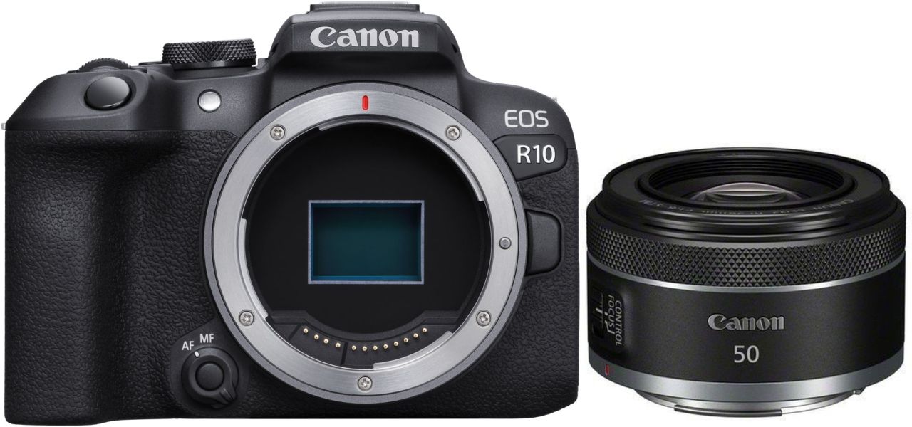 Canon EOS R10 + RF 50mm f/1.8 STM | Obiettivo Ritratto / Standard per Canon RF