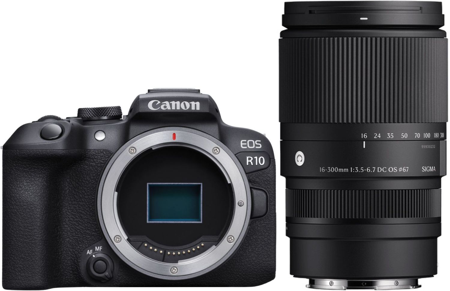 Canon EOS R10 + Sigma 16-300mm f/3.5-6.7 DC OS (C) | Teleobiettivo Zoom per Canon EOS R