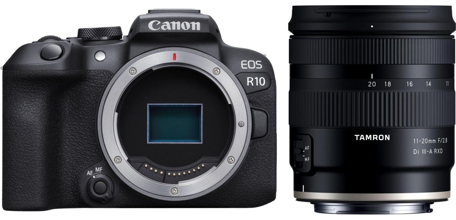 Canon EOS R10 + Tamron 11-20mm f/2.8 Di III-A RXD | Obiettivo Zoom per Canon EOS R