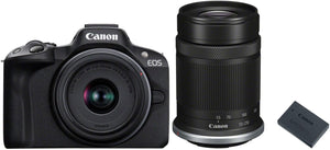 Canon EOS R50 Kit 18-45 + 55-210mm + Battery