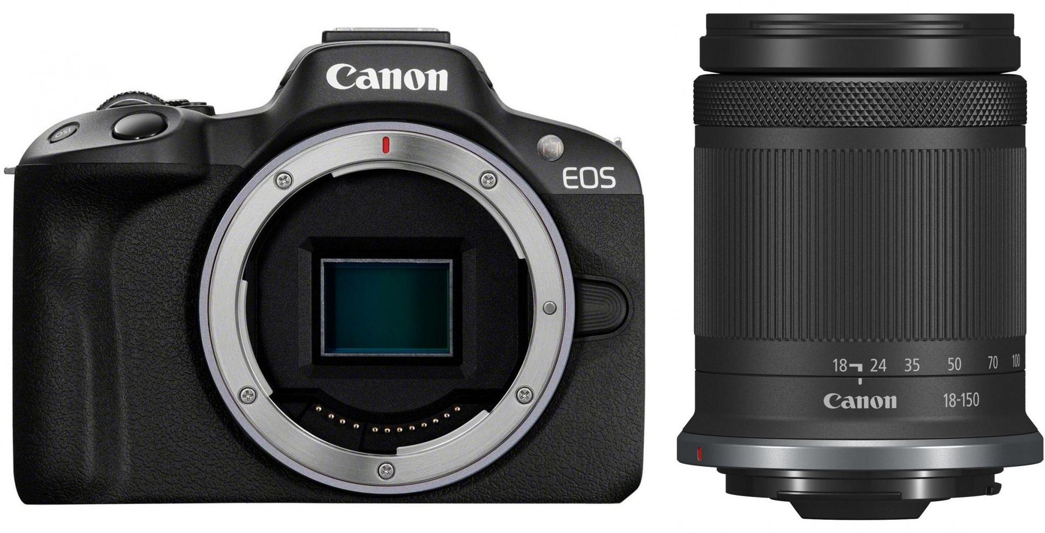 Canon EOS R50 + RF-S 18-150mm f/3.5-6.3 IS STM | Obiettivo Zoom per Canon RF