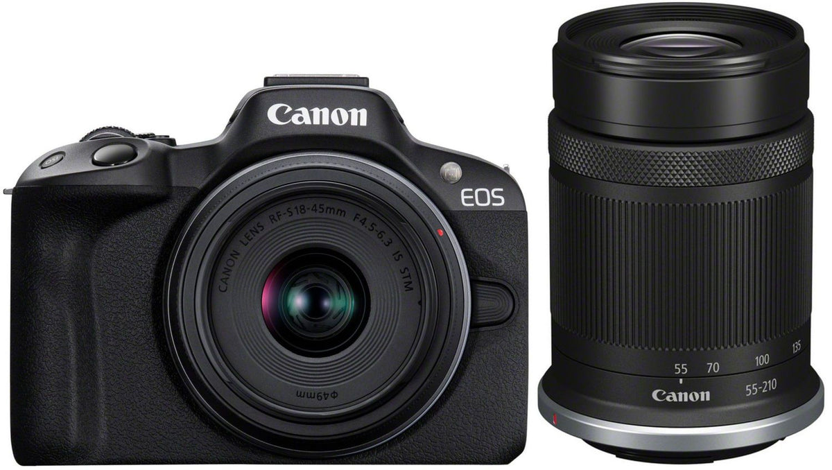 Canon EOS R50 Kit 18-45 + 55-210mm + Battery