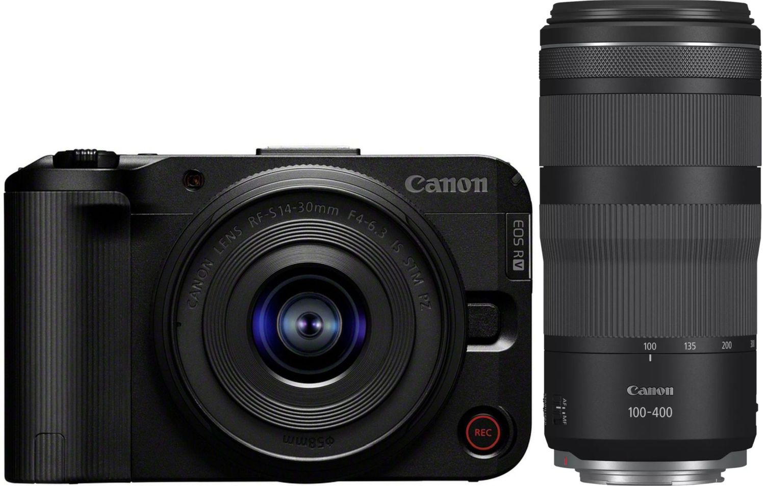 Canon EOS R50V + 14-30mm f/4.0-6.3 + RF 100-400mm f/5.6-8 | Teleobiettivo Zoom per Canon RF