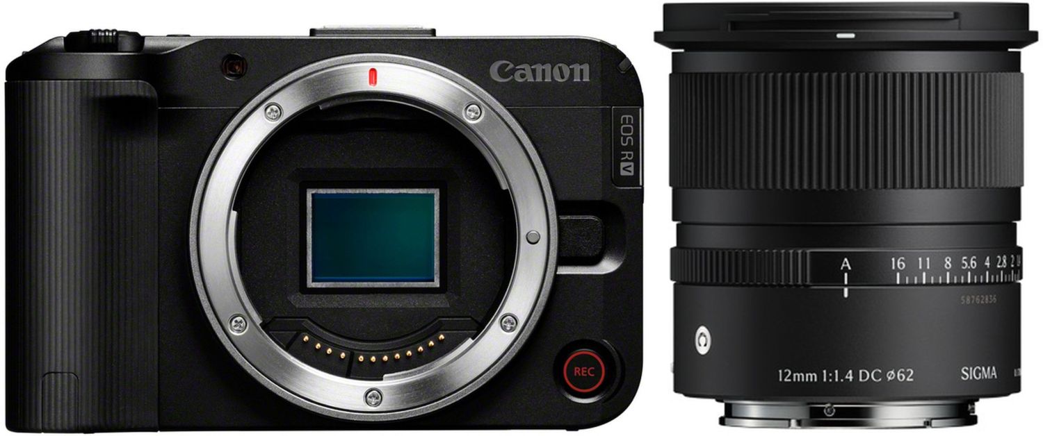 Canon EOS R50V + Sigma 12mm f/1.4 DC (C) | Obiettivo a Focale Fissa per Canon EOS R