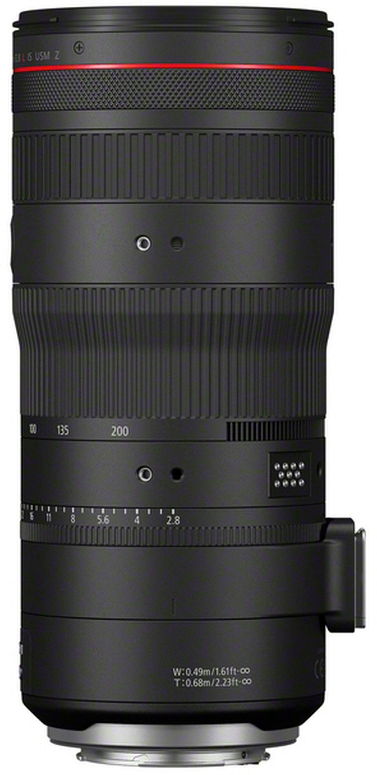 Canon EOS R6 V + RF 70-200mm f2.8 L IS USM black