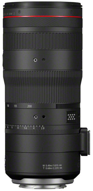 Canon EOS R6 V + RF 70-200mm f2.8 L IS USM black