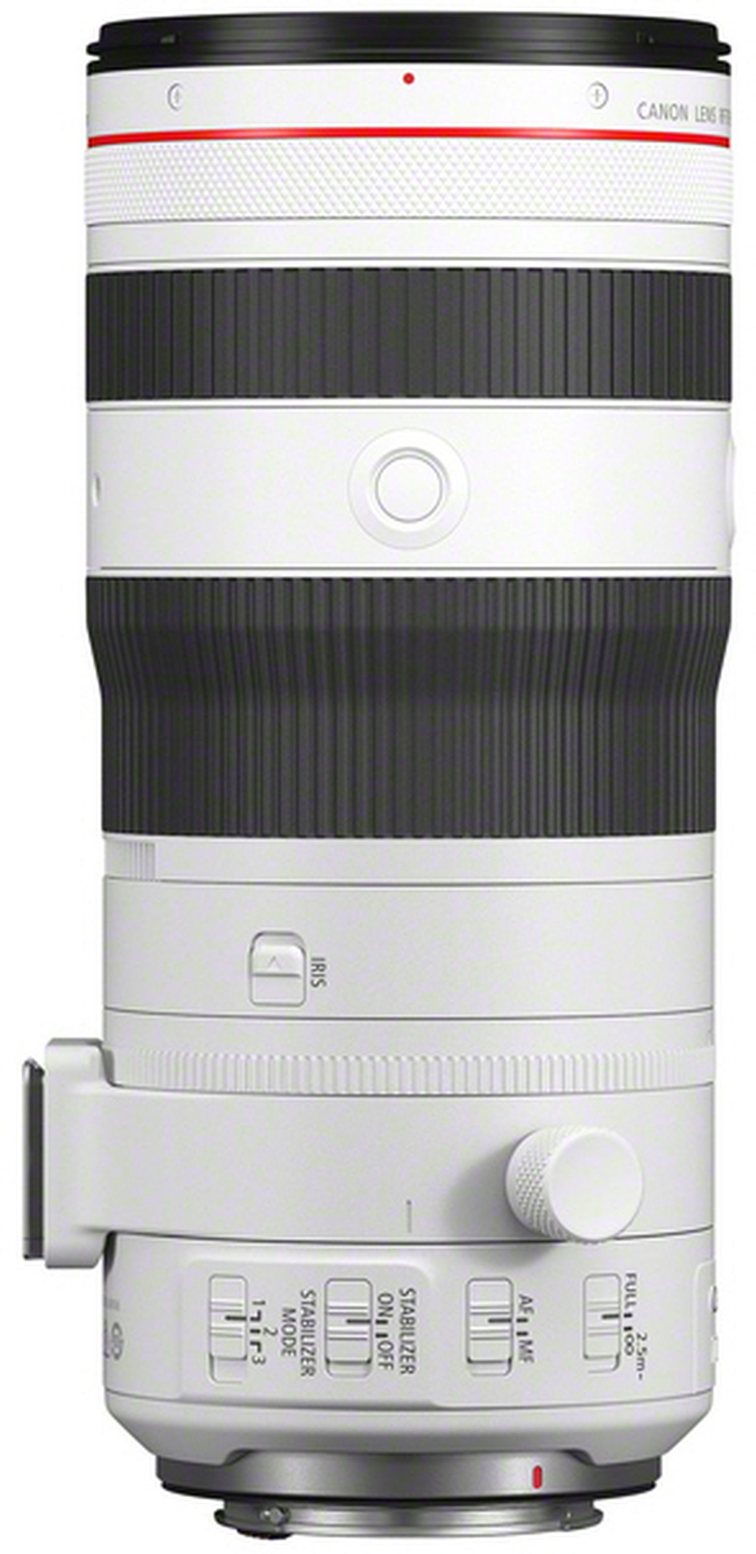 Canon EOS R6 V + RF 70-200mm f2.8 L IS USM white
