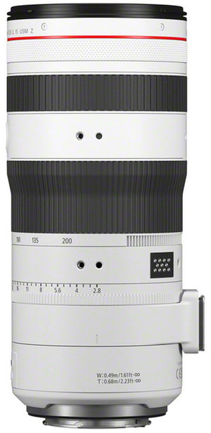 Canon EOS R6 V + RF 70-200mm f2.8 L IS USM white