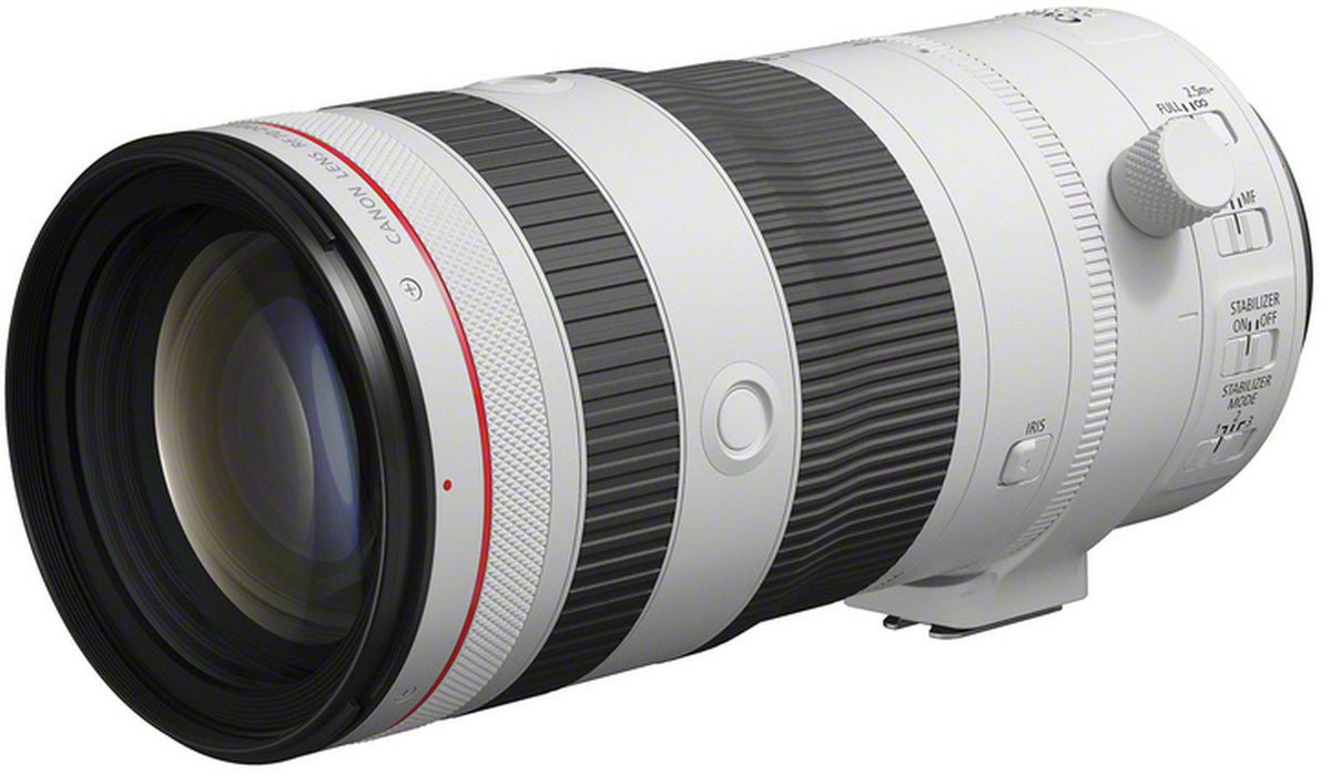 Canon EOS R6 V + RF 70-200mm f2.8 L IS USM white