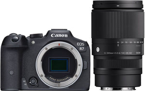 Canon EOS R7 + Sigma 16-300mm f/3.5-6.7 DC OS (C)