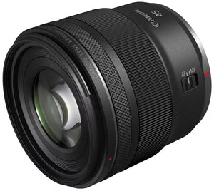 Canon RF 45mm f/1.2 Stm Obiettivo Full Frame Luminoso Per Ritratto E Street - vista frontale prodotto