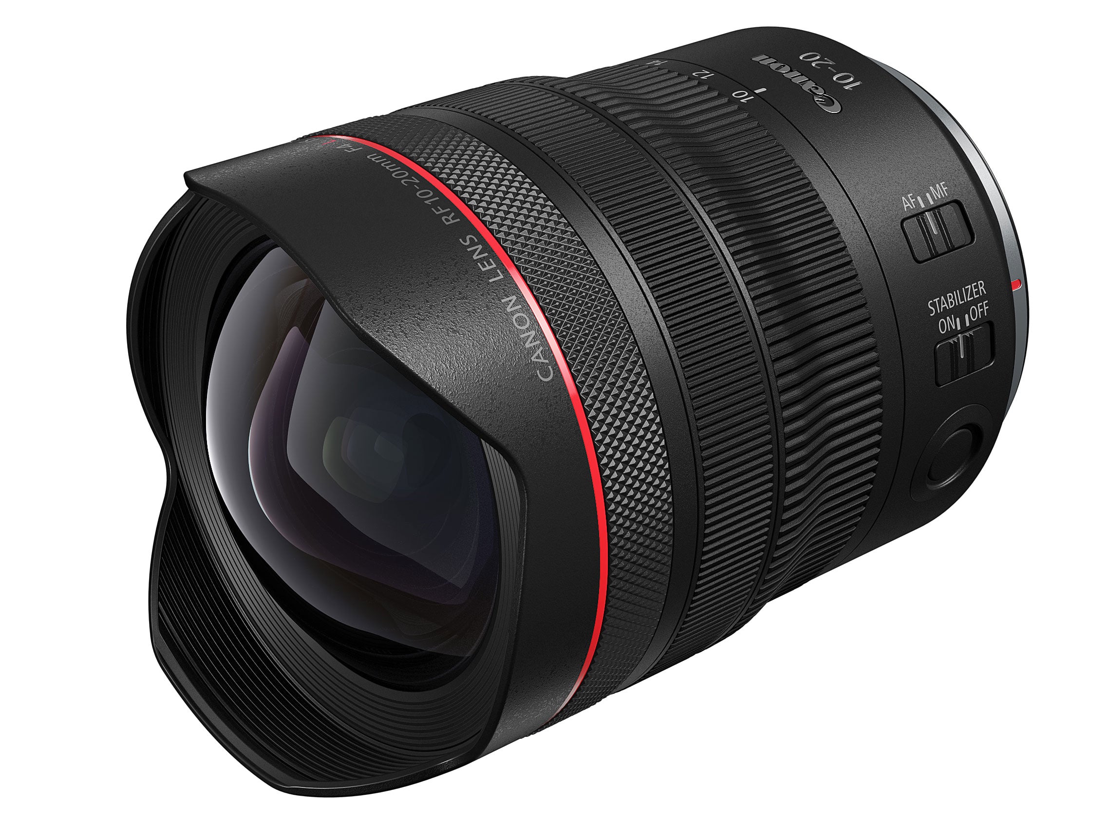 Canon RF 10-20mm f/4L IS STM zoom ultra grandangolare
