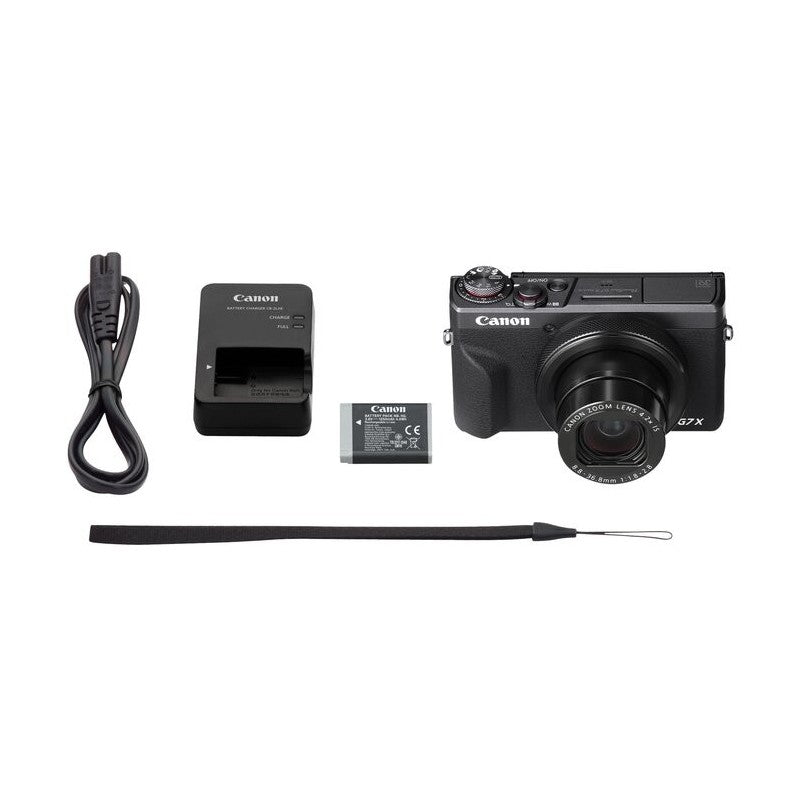 Canon PowerShot G7 X Mark III Black compatta premium 4K