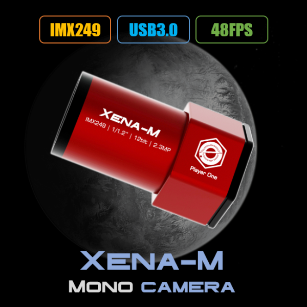 Camera per autoguida Player One Astronomy Xena-M USB3.0 Mono (IMX249)