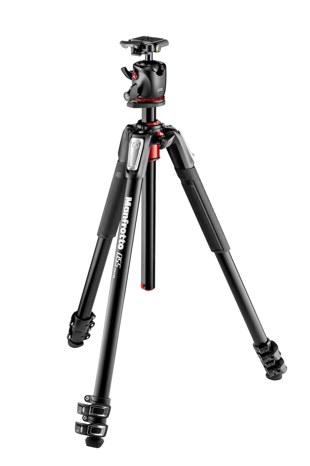 Manfrotto mk055xpro3 BHQ2 Kit 055 Alluminio 3 Sezioni con Testa A Sfera