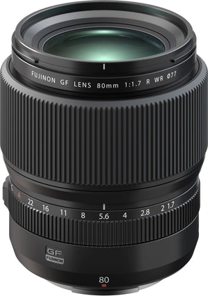 Fujifilm Fujinon GF 80mm f1.7 R WR