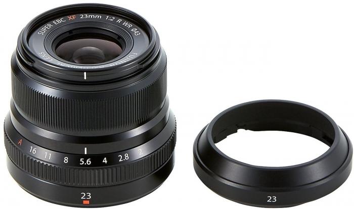 Fujifilm XF-23mm f2.0 WR black