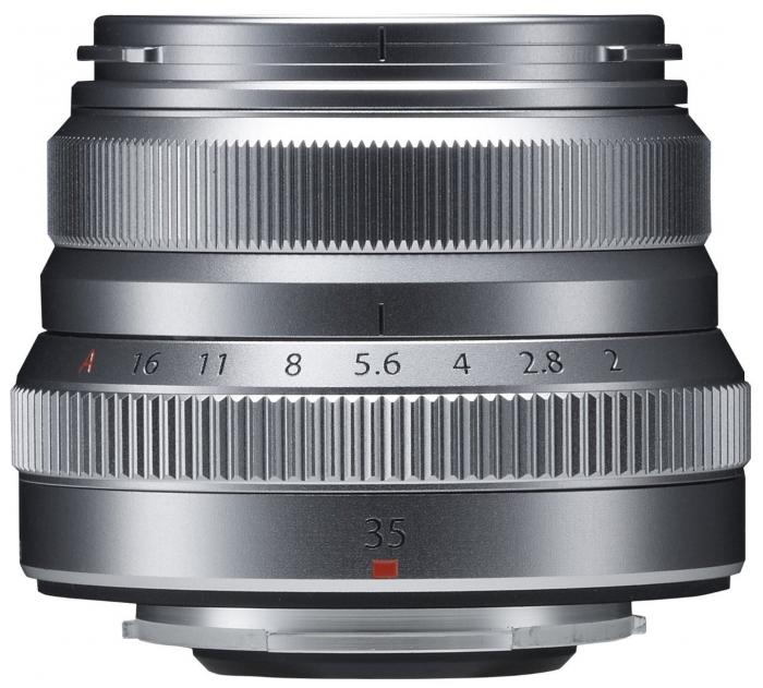 Fujifilm XF 35mm f/2 R WR silver