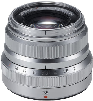Fujifilm XF 35mm f/2 R WR silver