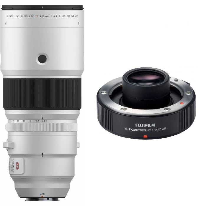 Fujifilm XF 400 mm f/4,5 LM OIS WR + GF 1,4x TC WR