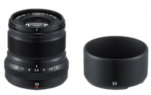 Fujifilm XF 50mm f2.0 R WR black