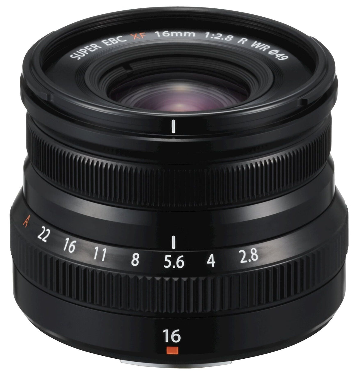 Fujifilm XF16mm f2.8 R WR black