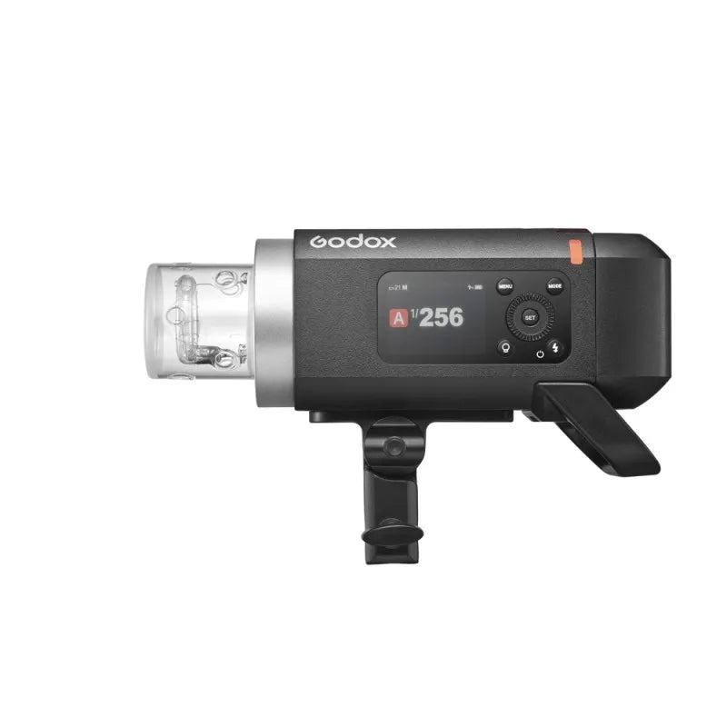 Godox ad400pro Ii Flash A Batteria 400ws TTL HSS Bowens Professionale Portatile - vista laterale prodotto