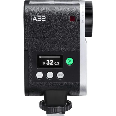 Godox ia32 iFlash Flash Compatto TTL Per Fotocamere Leggero E Portatile - vista laterale prodotto