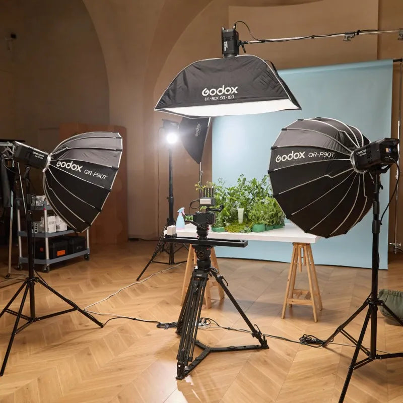 Godox le200bi Faro LED Bi-color 200w Luce Continua Professionale Video E Foto - prodotto con accessori