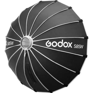 Godox S85W softbox 85cm con attacco Bowens per luci e flash da studio