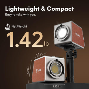Tolifo Pl 200b Ac LED Video Light 2700k 6500k 41200lux 1m 27 CRI 97 TLCI 98 12 Effetti Lighting