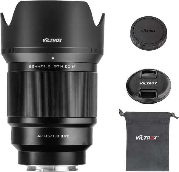VILTROX 85mm F1.8 II STM Full-Frame Obiettivo Messa a fuoco automatica per Sony E Mount Lenses FE