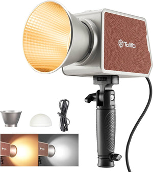 Tolifo Pl 200b Ac LED Video Light 2700k 6500k 41200lux 1m 27 CRI 97 TLCI 98 12 Effetti Lighting