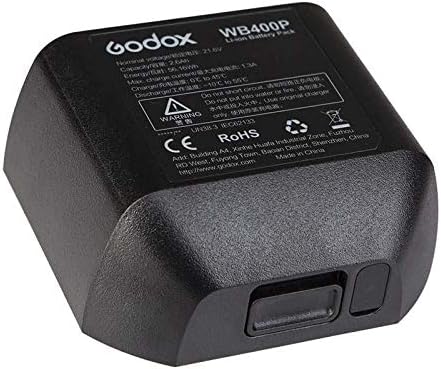Godox WB400P Batteria Compatibile con Godox AD400 Pro con DC 21.6V 2600mAh 56.16Wh.