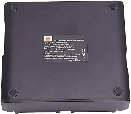 Take LCD caricabatterie doppio con display per batterie Sony FZ100