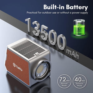 Tolifo Pl 60b 60w LED Video Light con Batteria Integrata COB per Fotografia con Attacco Bowens