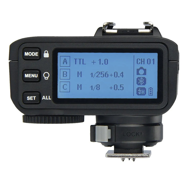 Godox X2T trasmettitore trigger TTL 2.4GHz per Canon Nikon Sony Fujifilm Olympus Panasonic