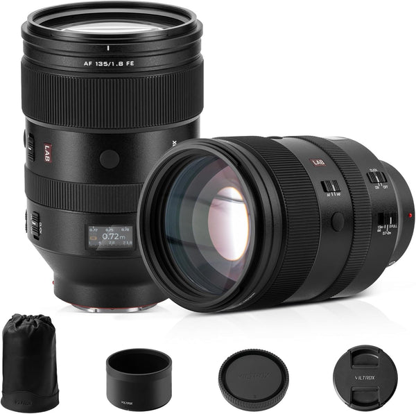 VILTROX 135mm F1.8 obiettivo LAB Full Frame AF FE, Sony E Mount Dual Floating Focus HyperVCM motor