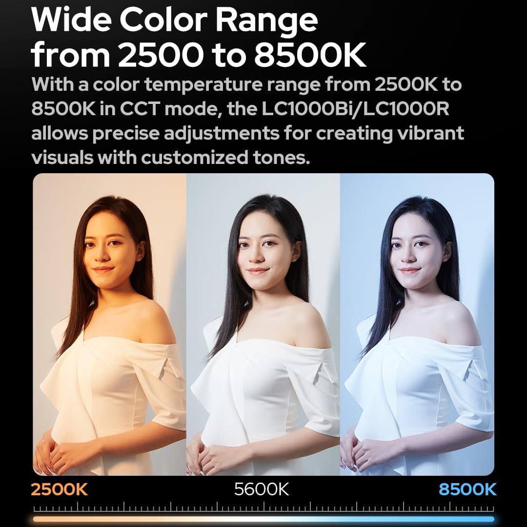 Godox Lc1000bi Bastoncino Luminoso A LED Bi Color 2500K 8500K Regolabile - foto prodotto Giordano Photo