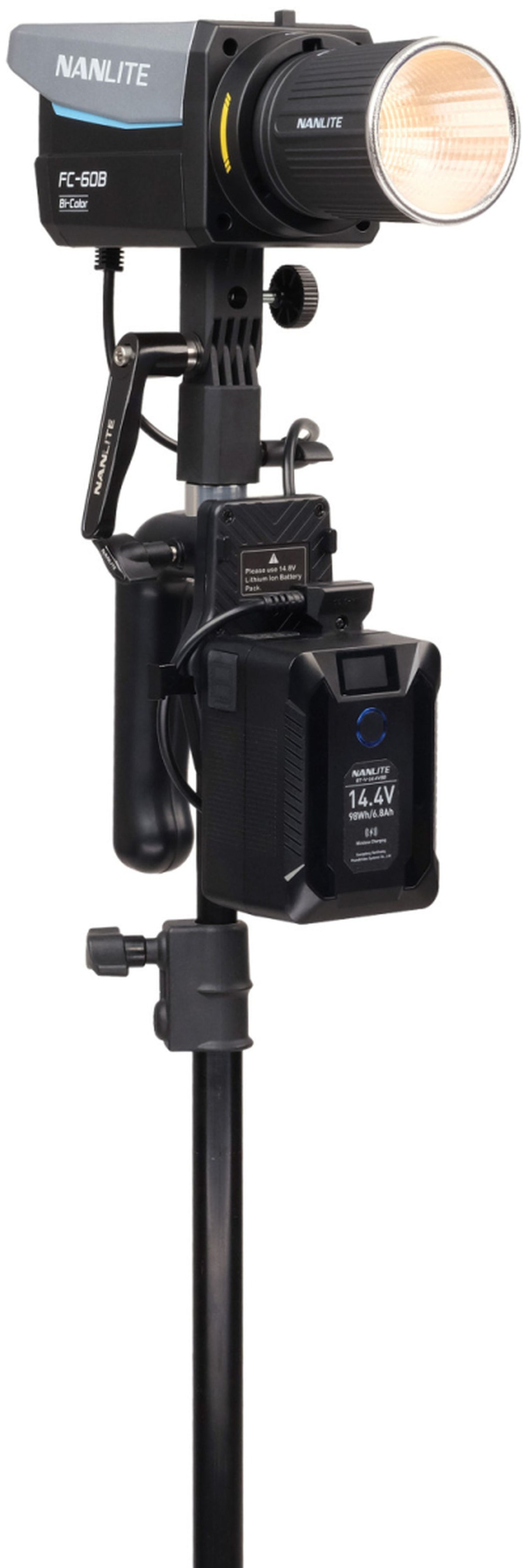 NANLITE FC-60B bi-color reportage and studio spotlights