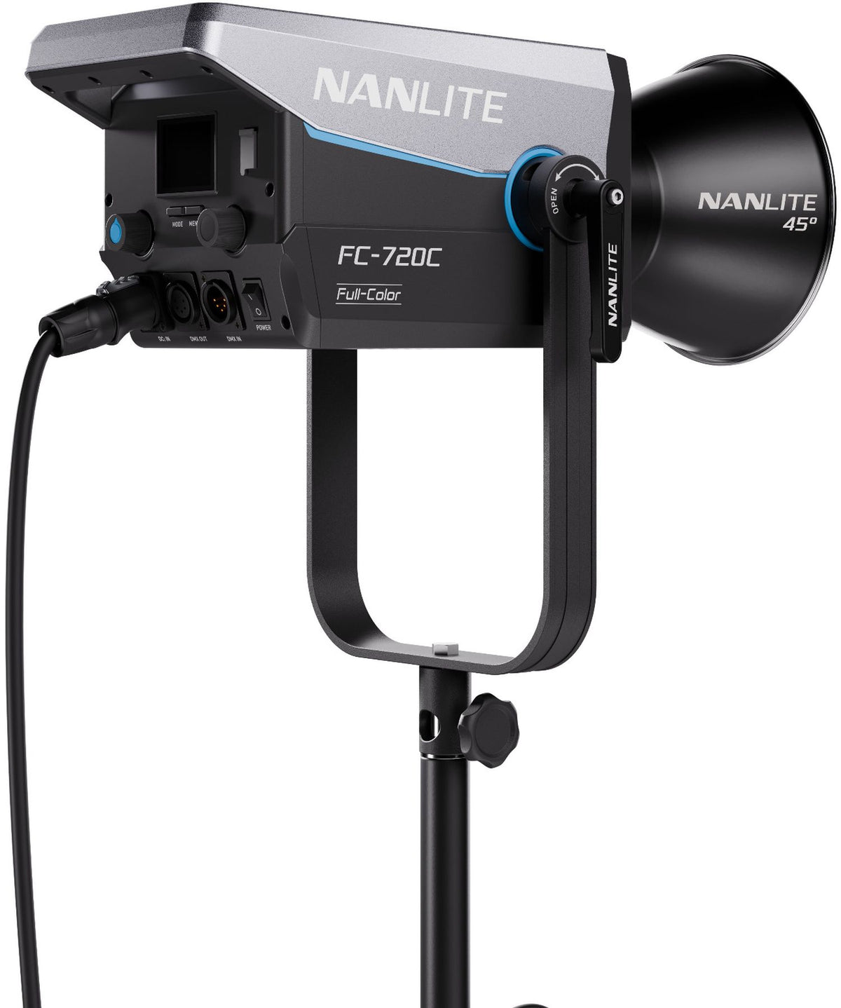 NANLITE FC-720C full-color reportage and studio spotlight