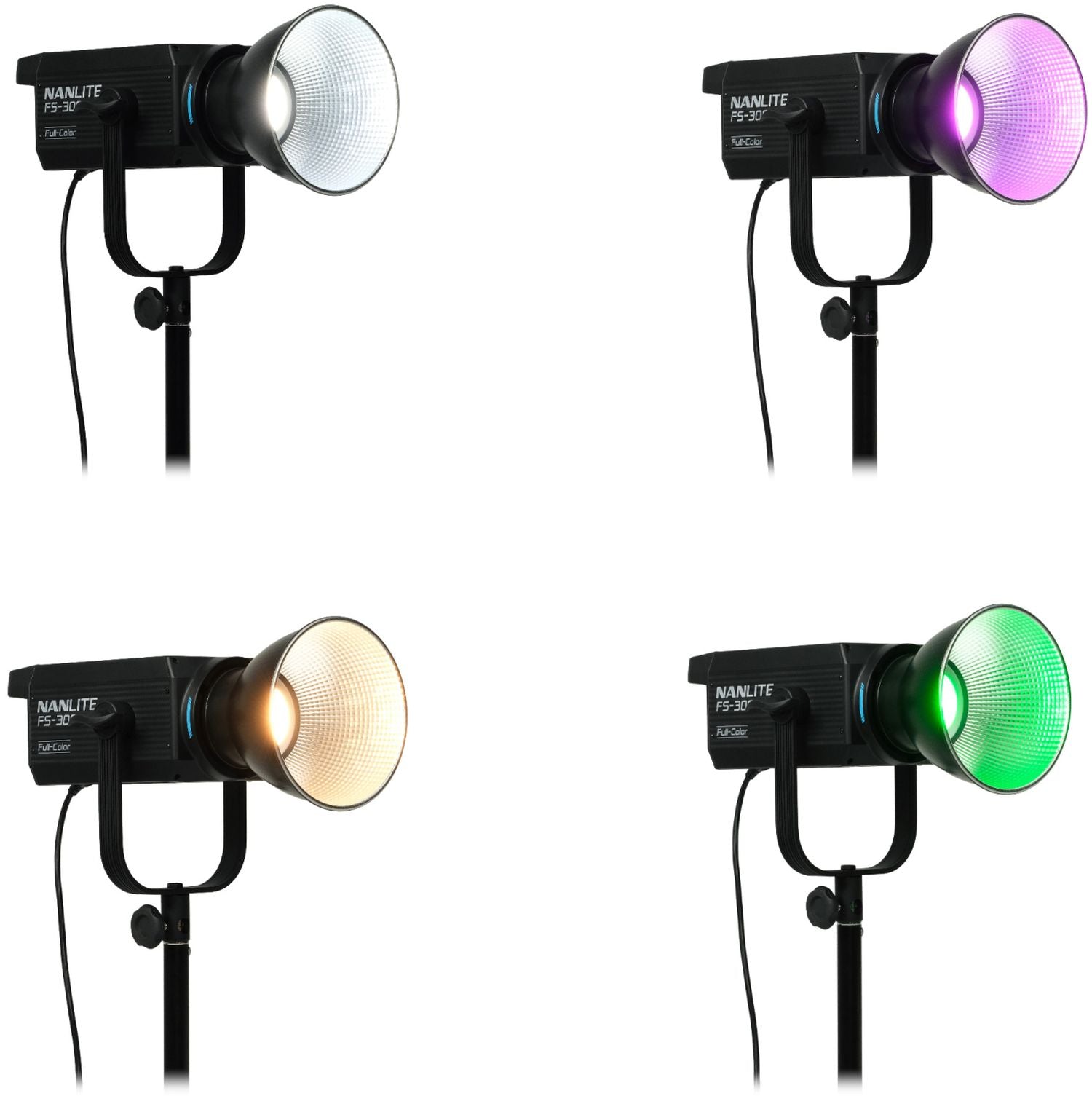 NANLITE FS-300C full-color studio spotlight