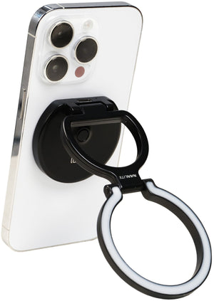 NANLITE lumo smartphone ring light with clever folding mechanism polar