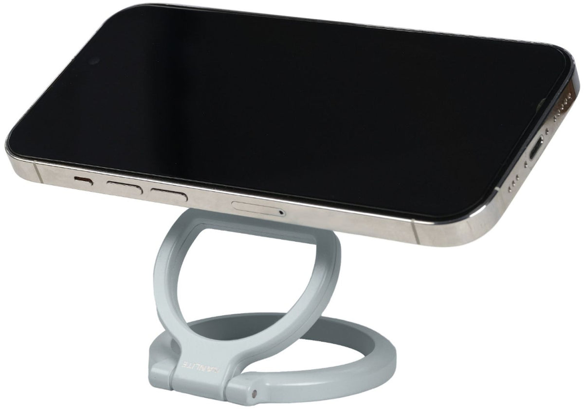 NANLITE lumo smartphone ring light with clever folding mechanism mint