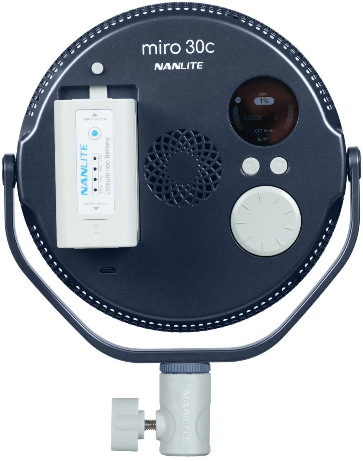 NANLITE miro 30c full-color multifunctional area light midnight