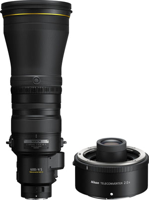 Nikon Nikkor Z 600mm f4 TC VR S + Converter 2x