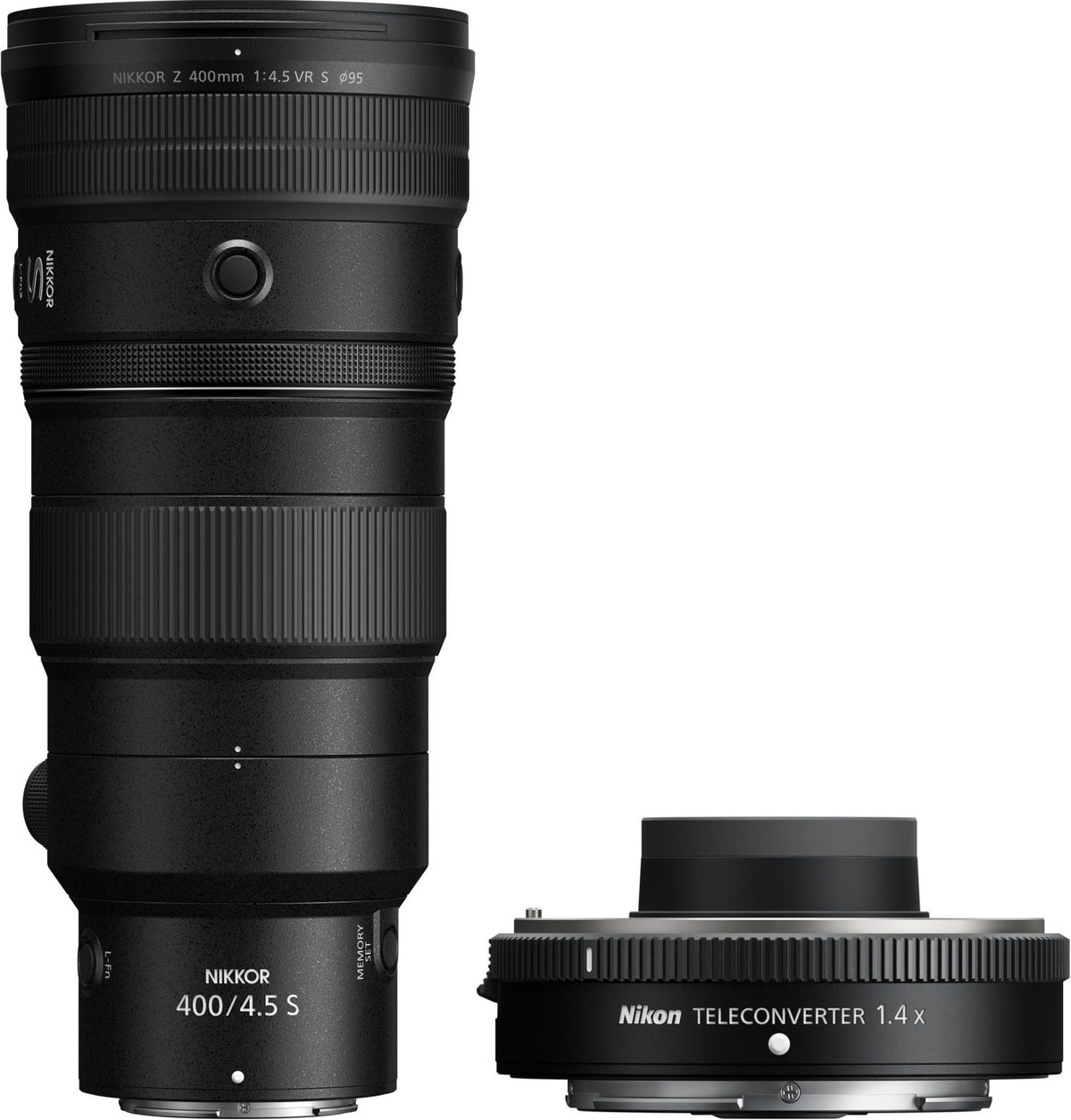 Nikon Z 400mm f4.5 VR S + teleconverter 1.4x