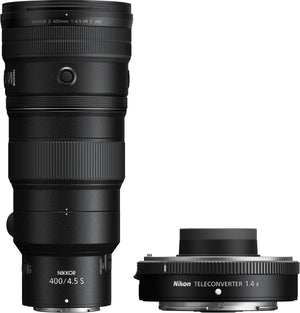 Nikon Z 400mm f4.5 VR S + teleconverter 1.4x