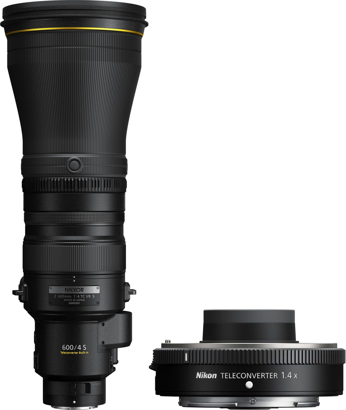 Nikon Z 600mm f4 TC VR S + teleconverter 1.4x